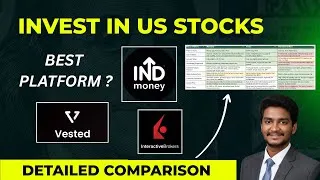 Thumbnail: Invest in US Stocks from India | Best App ? Best Way to Invest in US Stock Market for Beginners