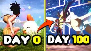 Thumbnail: I spent 100 Days in Palworld 1.0! Here's what happened...