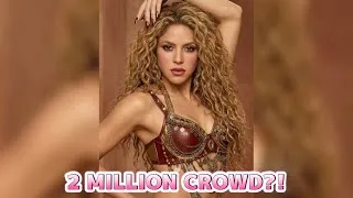 Thumbnail: Shakira’s 2 Million Crowd Concert Just Changed Everything | Copacabana Live Show Breakdown#shakira 
