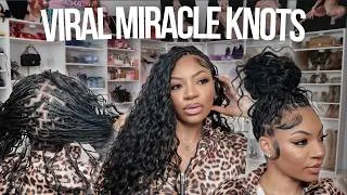 Thumbnail: I Tried the VIRAL Miracle Knot Braids at an African Braiding Shop in Atlanta…