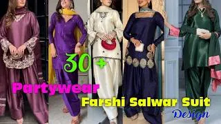 Thumbnail: 30+ Partywear Farshi Salwar Suit || latest farshi salwar suit design || Best farshi suit partywear