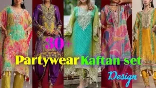 Thumbnail: 30+ Partywear Kaftan Set Design || latest kaftan suit partywear || Best Party Kaftan dress