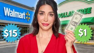 Thumbnail: Pro Makeup Artists Tests Dollar Tree vs Drugstore Makeup