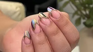 Thumbnail: Builder Gel Mani | Fall Nail Inspo | Natural Nail Manicure | Almond Nails | Hard Gel Application 