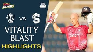 Thumbnail: HIGHLIGHTS: Chris Lynn's Century Sinks Glamorgan at Sophia Gardens