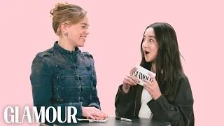 Thumbnail: Supergirl's Milly Alcock & Eve Ridley Take a Friendship Test | Glamour