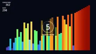 Thumbnail: Guess the Sorting Algorithm From How It Moves (4K) | Guess the Algorithm | 1