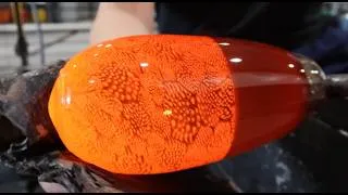 Thumbnail: The Satisfying Process of Glassblowing - Making A Large Murrine Bowl - Narrated Demonstration