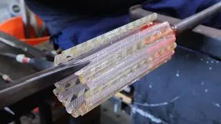 Thumbnail: The simplest and most complicated cup I've ever made - Narrated Glassblowing Demonstration