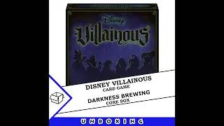 Thumbnail: Disney Villainous: Darkness Brewing core set & comparison to other Core Sets