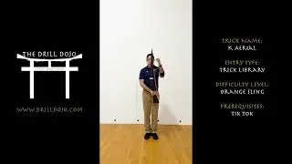 Thumbnail: K Aerial - Trick Library - Rifle Exhibition Drill Training