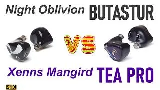Thumbnail: Night Oblivion Butastur vs Xenss Mangird Tea Pro - - IEM sound comparison
