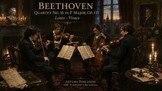 Thumbnail: Beethoven:  Quartet No. 16 Lento & Vivace (Toscanini 1938)