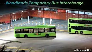 Thumbnail: Bird's Eye View of Buses in Woodlands Temporary Bus Interchange, Singapore 2026