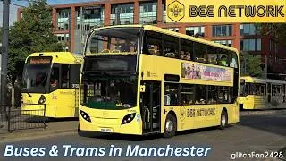 Thumbnail: 🐝 Bee Network Buses & Trams in Manchester, England 2026