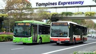 Thumbnail: Buses Passing at Speed on Tampines Expressway, Singapore 2026