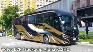 Thumbnail: [Tri-Wins Transport] PC6126B on Our Tampines Hub to Sentosa Shuttle -Volvo B7R Truckquip Alpha X12HD