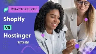 Thumbnail: Shopify VS Hostinger | Watch This Before You Choose! 