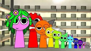 Thumbnail: All the Sprunki Lost Their Attributes - I Must Help Them To Fix Their Attributes In Gmod Hotel!