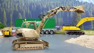 Thumbnail: LESU 1/14 Brass MC15: A complete look at the operational details. #RCMODEL #RCExcavator #LESU #GLKU