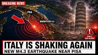 Thumbnail: Italy Is Shaking Again: A New Magnitude 4.3 Earthquake Near Pisa