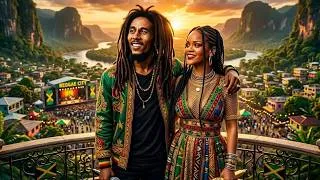 Thumbnail: Bob Marley x Rihanna 🌴Velvet Shore🎶✨Tropical Reggae Soul Pop Fusion 2026
