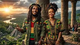 Thumbnail: Bob Marley x Rihanna 🌴Paradise Sky🎶✨Tropical Reggae Soul Pop Fusion 2026