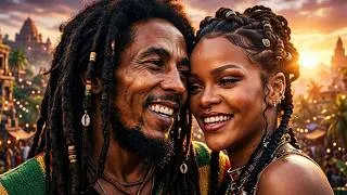 Thumbnail: Bob Marley x Rihanna 🌴Coastal Light🎶✨Tropical Reggae Soul Pop Fusion 2026