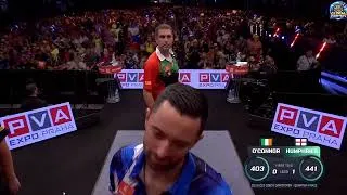 Thumbnail: Luke Humphries vs William O'Connor European tour 12 1/4 finals