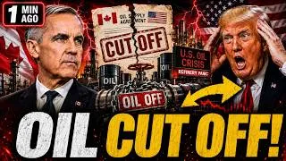 Thumbnail: 🚨 1 MIN AGO: Canada CUTS OFF U.S. Oil — Why Refineries Panicked After Carney's Call