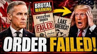 Thumbnail: 😱 Carney's Brutal Warning Over "Lake America" — Trump's Executive Order Just Failed