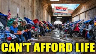 Thumbnail: The TERRIBLE Cost of Living Crisis in America in 2026 — And It’s Getting WORSE