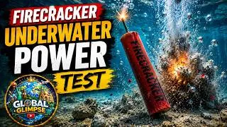 Thumbnail: 🧨 Firecracker Underwater Power Test! 🌊 What Happens Next? 😱 #shorts
