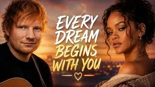 Thumbnail: Every Dream Begins With You - Ed Sheeran Ft Rihanna (2026 Official Music)Deeply Emotional Love Song 
