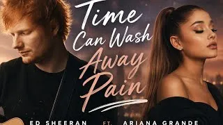 Thumbnail: Time Can Wash Away Pain - Ariana Grande Ft Ed Sheeran (2026 Official Music) Deeply Emotional Song.