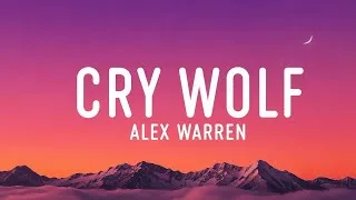 Thumbnail: Alex Warren – CRY WOLF (Lyric Video)