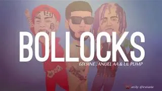 Thumbnail: Anuel AA, Lil Pump & 6ix9ine - Bollocks (Lyric Video) [Bonus Track - Real Hasta La Muerte]