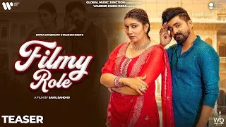 Thumbnail: Filmy Role (Teaser) | Sapna Choudhary | Gulshan Baba | Sahil Sandhu | New Haryanvi Song 2024