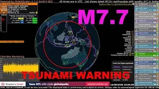 Thumbnail: Magnitude 7.7 Earthquake Strikes Flores Region, Indonesia - August 14th 2026
