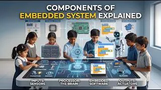 Thumbnail: Components of Embedded System Explained | Beginner's Guide | AI & Embedded Systems Course