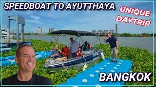 Thumbnail: Bangkok Speedboat Private Tour to Ayutthaya Daytrip 🇹🇭 Thailand