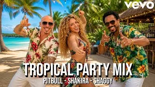 Thumbnail: Pitbull x Shakira x Shaggy – Tropical Party Mix | Tropical Frequency | World Celebration