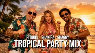 Thumbnail: Pitbull x Shakira x Shaggy – Tropical Party Mix | Island Heat | World Celebration