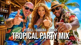 Thumbnail: Pitbull x Shakira x Shaggy - Tropical Party Mix | Corazon On Fire | World Celebration