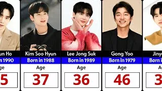 Thumbnail: Age Comparison Famous Korean Actors Part 2