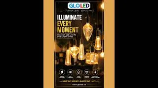Thumbnail: 🌟 LIGHT UP YOUR SPACE WITH STYLISH GLOLED FILAMENT BULBS!