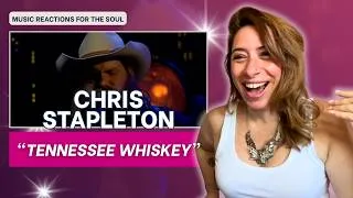 Thumbnail: Who else is blushing?! | Chris Stapleton - Tennessee Whiskey (First Time Reaction)