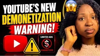 Thumbnail: New Warning⚠️ YouTube is Demonetizing Videos and Channels! Beware!!
