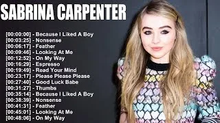 Thumbnail: Sabrina Carpenter 🌟 Honest & Fearless ✨ Her Most Loved Tracks All in One 2025 Playlist