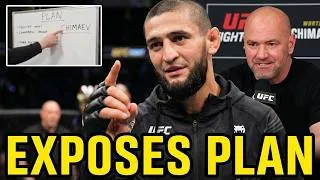 Thumbnail: Khamzat Chimaev EXPOSES Dana White's Secret Fight Plan!